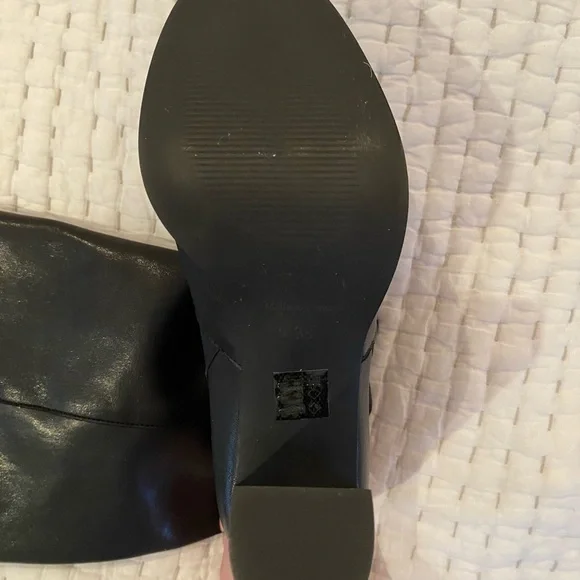 Anthropologie Black Heeled Boots - Picture 3 of 3